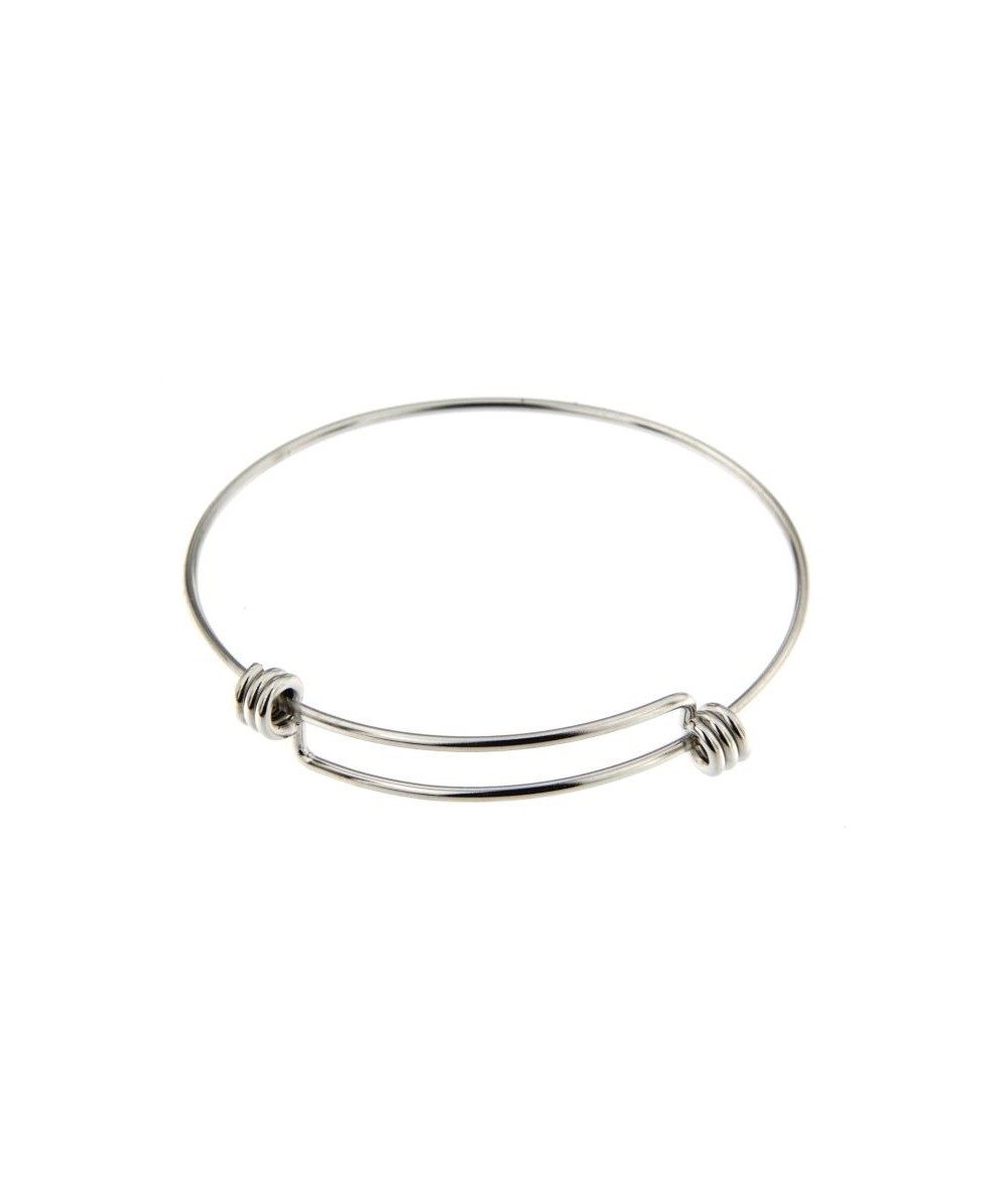 bracciale rigidoe espandibile in acciaio inox