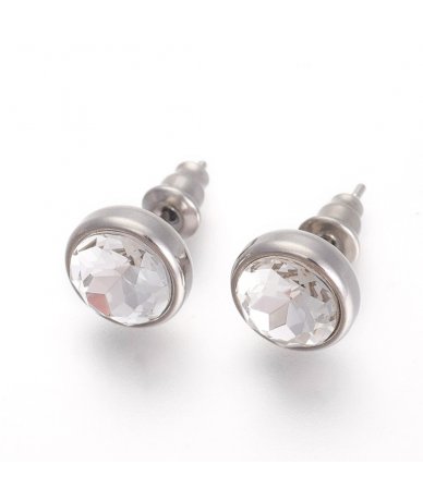 Orecchini in acciaio inox...