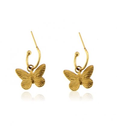 Orecchini cerchi in acciaio...