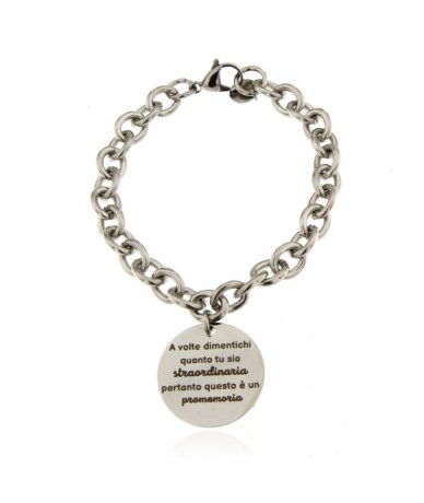 Bracciale inciso "A volte...