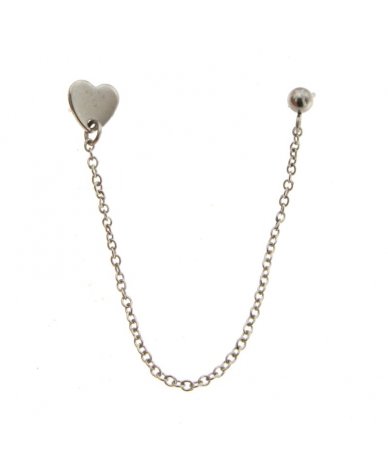 Orecchino in acciaio inox...