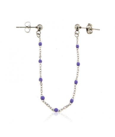 Orecchino per doppio buco...