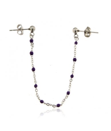 Orecchino per doppio buco...