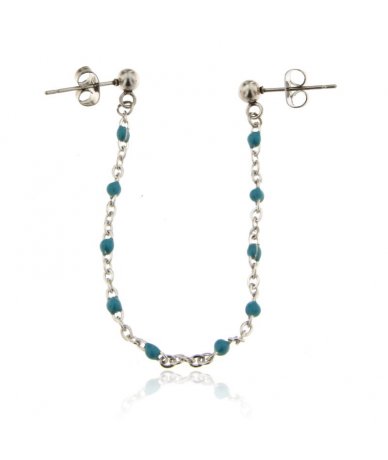 Orecchino per doppio buco...