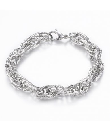 Bracciale in acciaio inox...