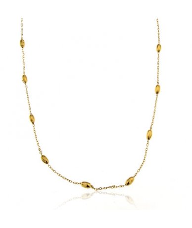 Collana lunga con inserti...