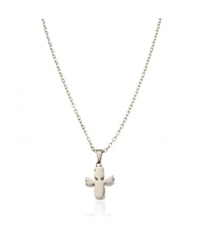 Collana in acciaio inox con...