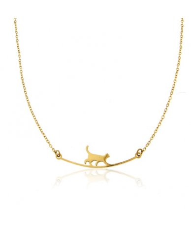 Collana in acciaio inox...