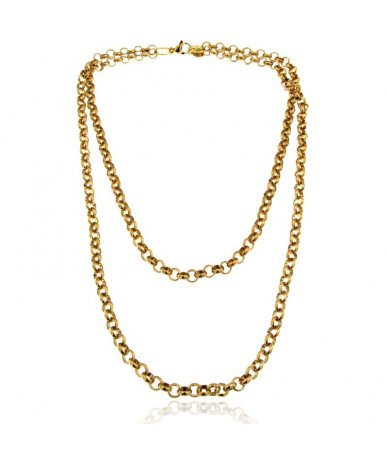 Collana doppia catena ad...