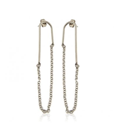 Orecchini lunghi semi...