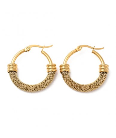 Orecchini cerchi tondi con...