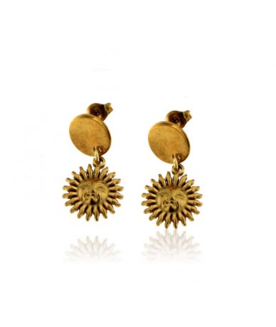 Orecchini a lobo in acciaio...