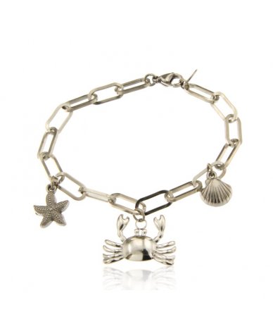 Bracciale in acciaio inox...