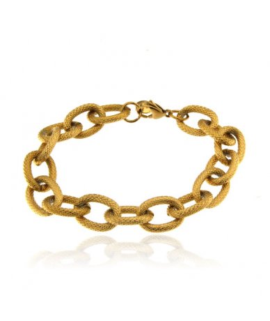 Bracciale catena con anelli...
