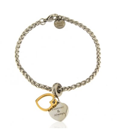 Bracciale con cuore in...