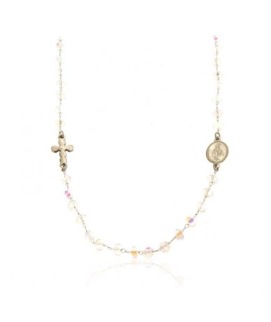 Collana rosario con catena...
