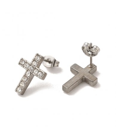 Orecchini croci di strass...