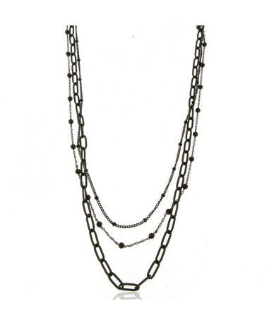 Collana catena di tre fili...