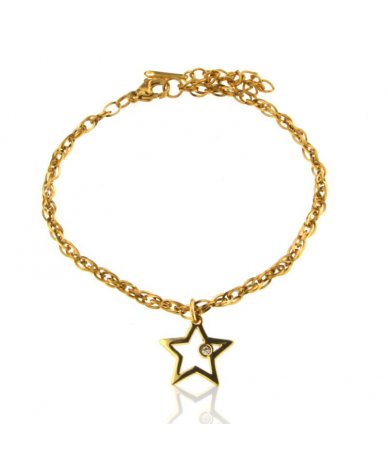 Bracciale pendente stella...