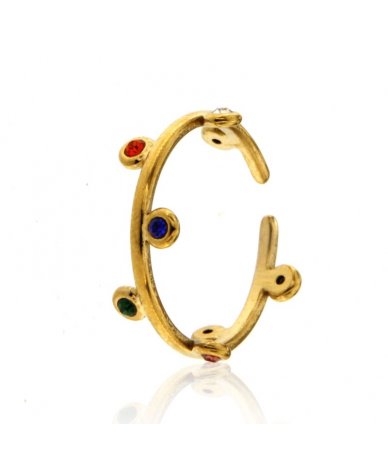 Anello in acciaio inox...