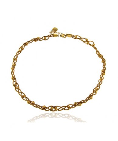 Collana girocollo intreccio...