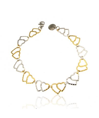 Bracciale catena doppio...