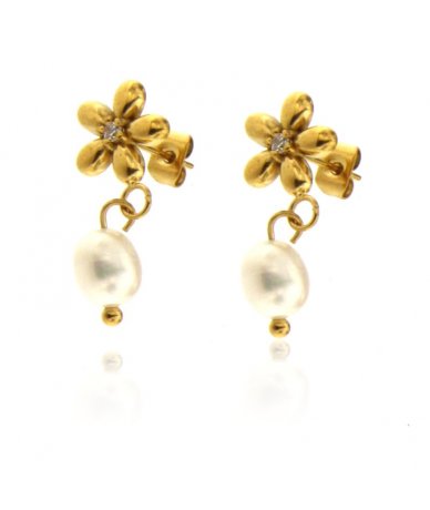 Orecchini margherita con...