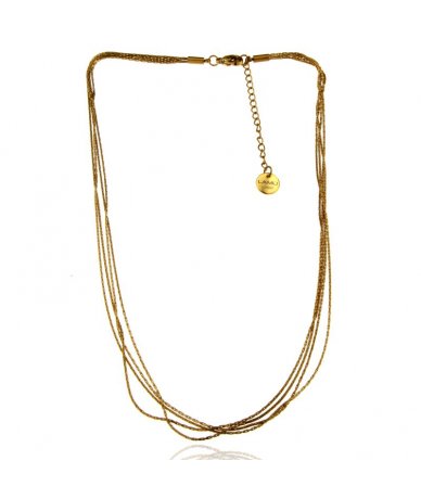 Collana multifilo in...