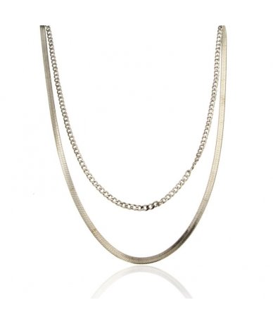 Collana doppio filo spina...