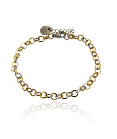 Bracciale catena di ellissi...