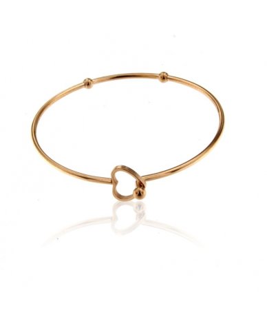 Bracciale rigido con cuore...
