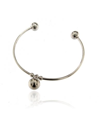 Bracciale rigido con sfera...