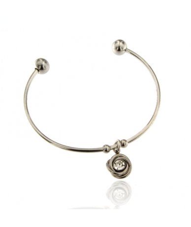 Bracciale rigido con nodo...