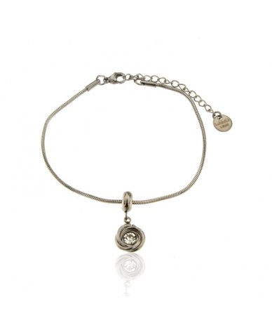 Bracciale con pendente nodo...