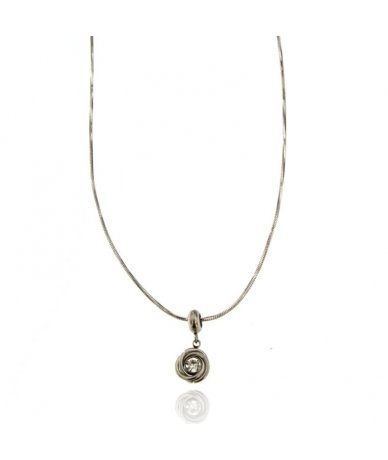 Collana con pendente nodo...