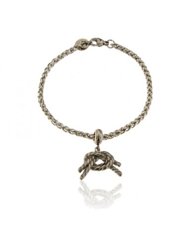 Bracciale con pendente nodo...