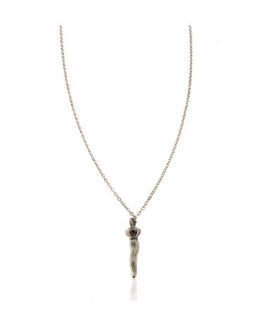 Collana con pendente corno...