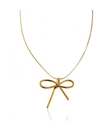 Collana con pendente fiocco...